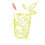Icono de copa de coctel