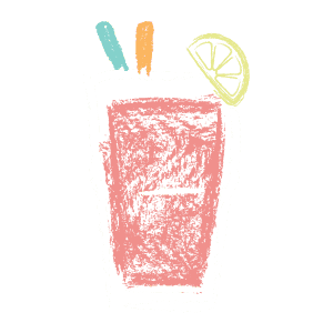Icono de copa de coctel